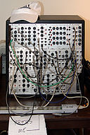 Doepfer A-198 Trautonium Manual / Ribbon Controller with modular synth.