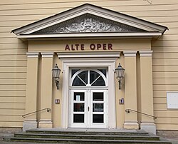 Eingang zur Alten Oper
