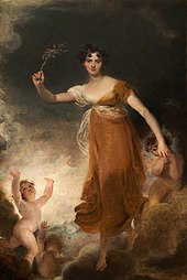 young woman holding a sprig of leaves