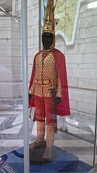 Goldener Mann in dem Staatsmuseum Kasachstans