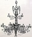 Gothic chandelier from Dortmund, Germany