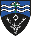 Lucy Cavendish College heraldic shield