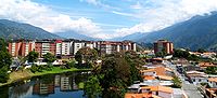 View of Mérida, Venezuela
