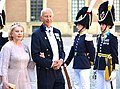 Grenadier Company standing guard of honour at the wedding of Princess Madeleine and Christopher O'Neill.