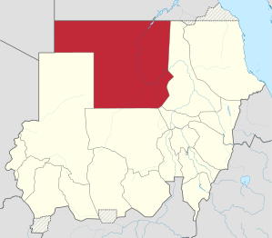 Location in Sudan.