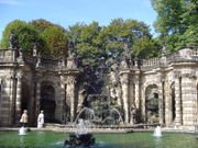 The Nymphenbad of the Zwinger palace in Dresden, Germany