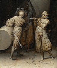 Pieter Bruegel the Elder, Three Soldiers, 1568[288]