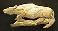 Creeping Hyena, c. 12–17,000 BP, mammoth ivory, found in La Madeleine, France