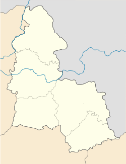Shostka is located in Sumy Oblast