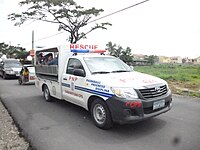 Cabanatuan City Police Office's Toyota Hilux Police Vehicle Unit