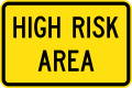 (W5-V109) High Risk Area (used in Victoria)