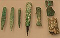 Kupferwerkzeuge, die in Gizeh gefunden wurden