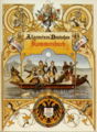 Titelblatt des Allgemeinen Deutschen Kommersbuchs von 1858