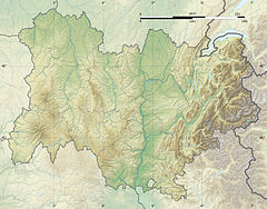 Dolore is located in Auvergne-Rhône-Alpes