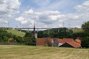 Nessetalbrücke bei Ettenhausen/Nesse