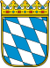 Kleines Wappen des Freistaates Bayern