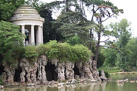 The Temple of Love on Lac Daumesnil in the Bois de Vincennes (1865)