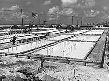 The largest of 37 cemeteries on Tarawa