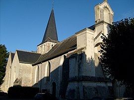 The church in Artannes-sur-Indre