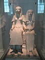 Room 4 - Limestone statue of Horemheb and Amenia, 1300-1250 BC
