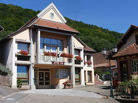 The town hall in Ernolsheim-lès-Saverne