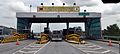 Tipo toll plaza in Subic–Clark–Tarlac Expressway, Hermosa, Bataan, Philippines, before the integration with NLEX.