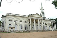 Church of South India Cathedral of St. George, Chennai is an example of the Neoclassical style .[167]