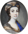 George Engleheart - Portrait of Unknown Woman – circa 1775 – Victoria & Albert Museum