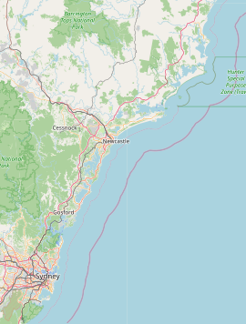 Eraring is located in the Hunter-Central Coast Region