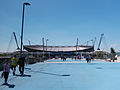The City of Manchester Stadium built for 2002 Commonwealth Games and now home of Manchester City F.C.