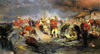 The Defence of Rorke's Drift (1880), Royal Collection
