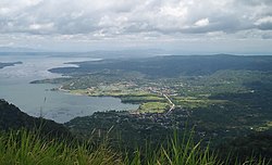 View of Laurel from Sky Ranch Tagaytay