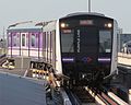 Von Toshiba und J-TREC gebauter Zug der violetten Linie