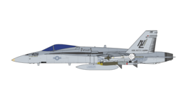 NL-405, one of the aircraft of VFA-27 that took part in the January 13, 1993 air strike, was loaded with Mk.83 bombs.
