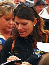 Hamm signing an autograph, 2006