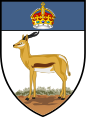 Coat of arms of the Orange River Colony (1904–1910) and the Orange Free State (1910–1925)