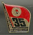 Abzeichen 35 Jahre Kampfgruppen