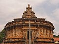 Front view of Vidyashankara Temple
