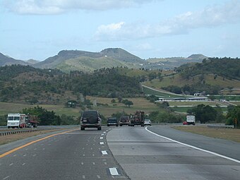 Driving from Juana Díaz to Santa Isabel on PR-52