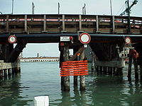 Bridge connecting Sacca Fisola with Giudecca