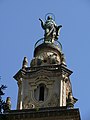 Our Lady of Mount Camel statue on the top of the Old Cathedral of Rio de Janeiro's bell tower