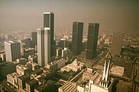 Los Angeles, shrouded in haze
