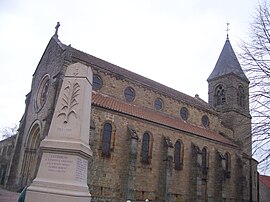 The church in Saint-Martin-de-Salencey