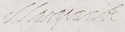 Marguerite of Lorraine's signature