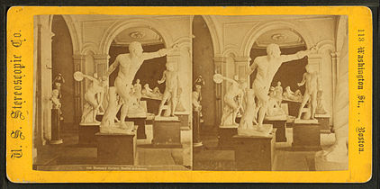 Statuary gallery, 19th century