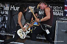 TAT performing on Warped Tour in 2009