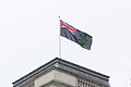 Flag flying over the then Foreign and Commonwealth Office (now Foreign, Commonwealth and Development Office) in London, 23 January 2013