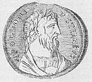 Apollonios von Tyana auf einem spätantiken Kontorniaten