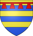 Coat of arms of the Hesperange family, branch of the lords of Rodemack.