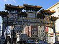 Pailou als Friendship Gate in Chinatown von Washington, D.C.